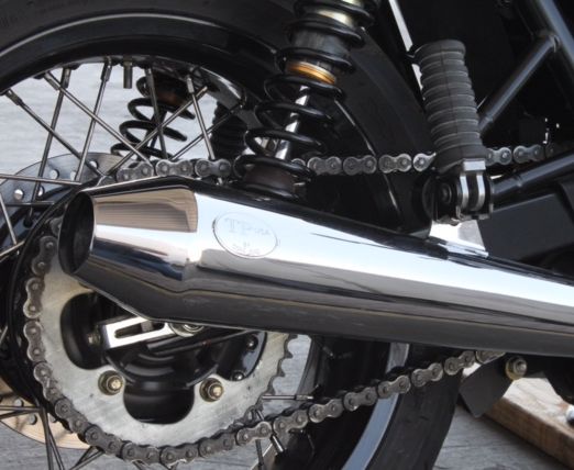 Thruxton 900 Slip-On Exhaust - Cone Engineering Dominator