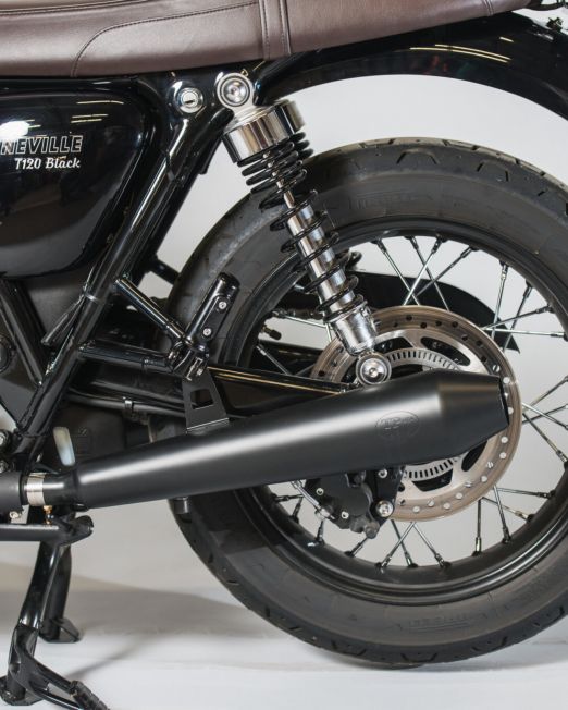 Triumph Bonneville Slip-On Exhaust - Cone Engineering Dominator