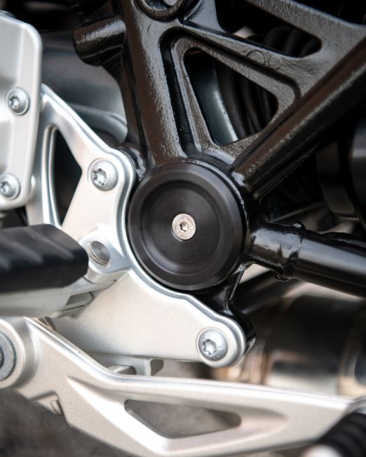 BMW RnineT Dished Swing Arm Pivot Plugs